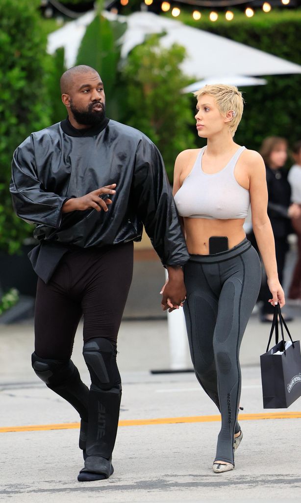 Kanye West and Bianca Censori