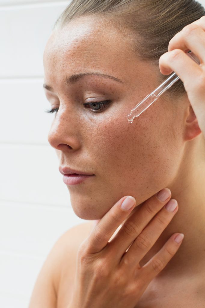 mujer piel serum