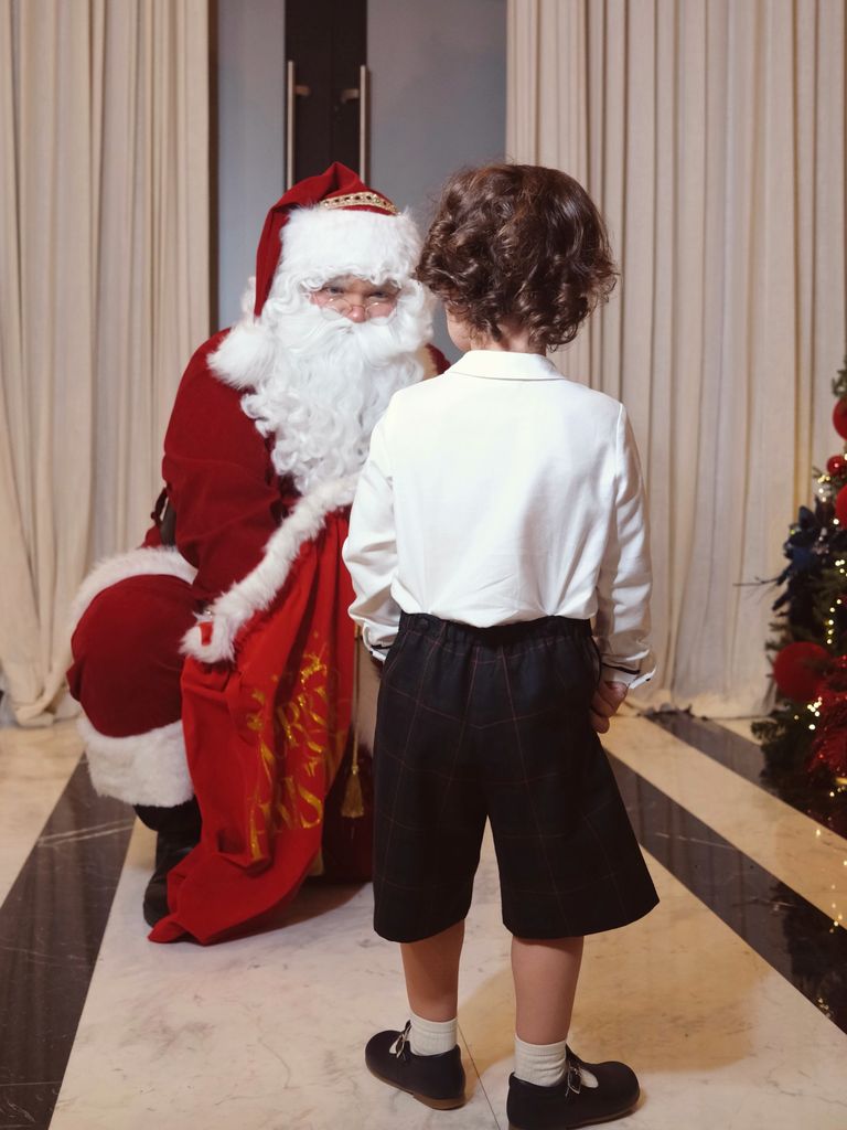 'Marquito' vivió una Navidad muy especial con Santa.