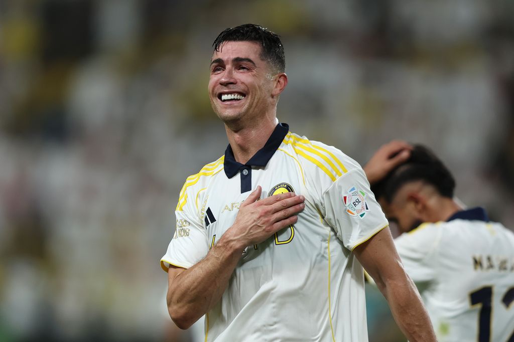 Cristiano Ronaldo lloró de alegría por su triunfo junto el Al Nassr.