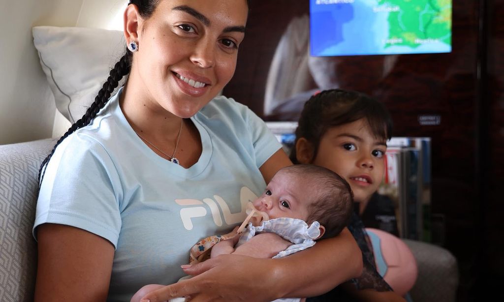 cristiano ronaldo georgina rodr guez y sus hijos
