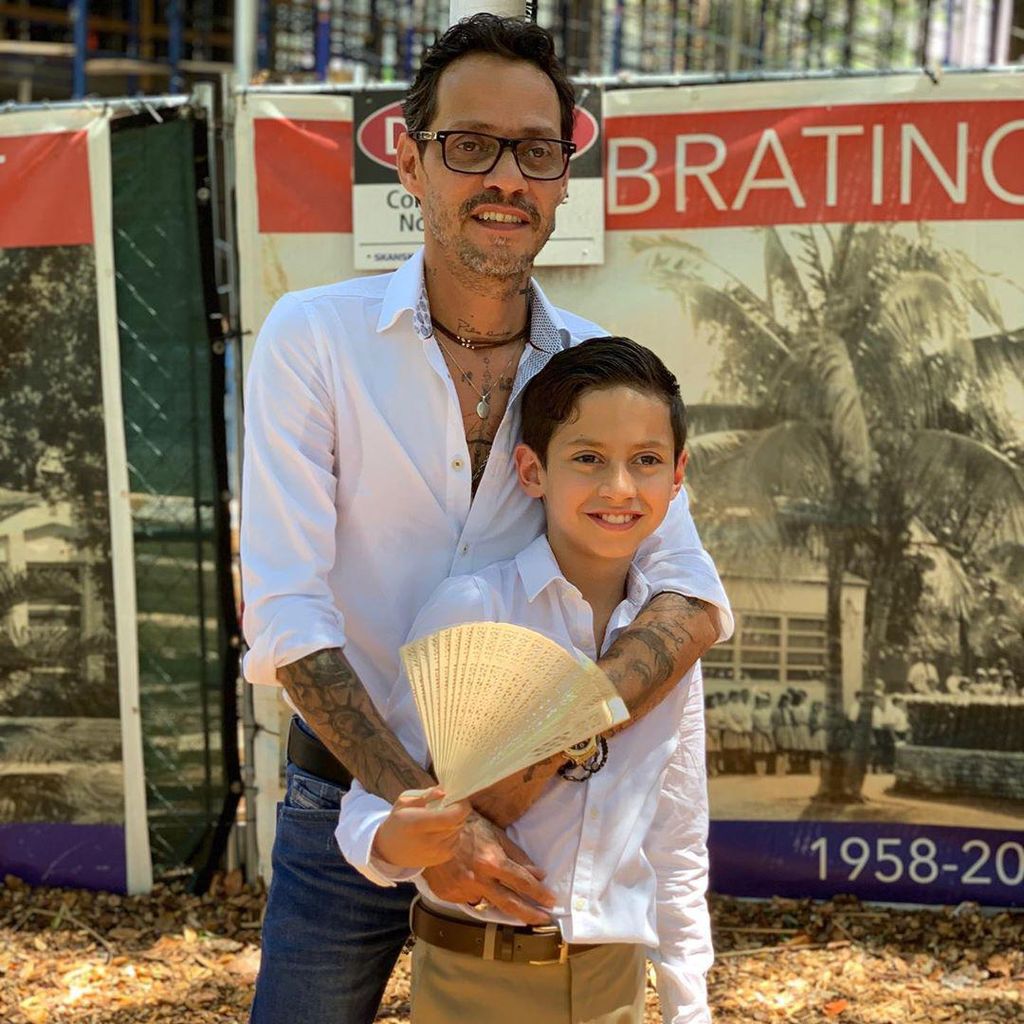 marc anthony y su hijo max