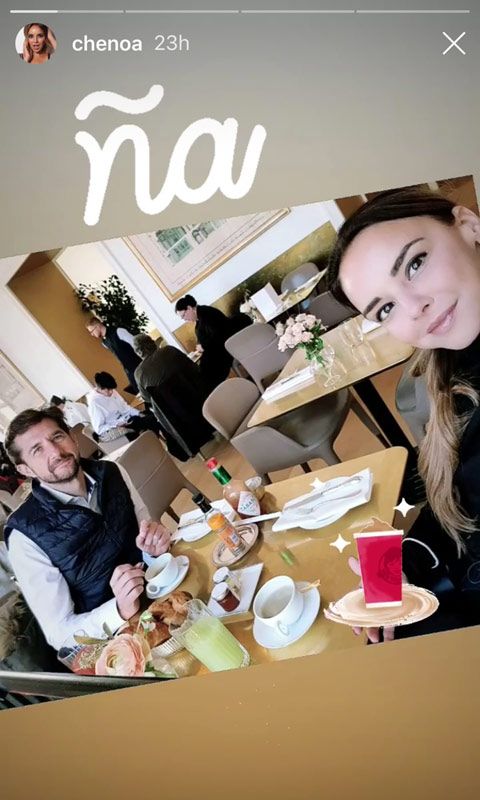 Chenoa y Miguel Sánchez Encinas
