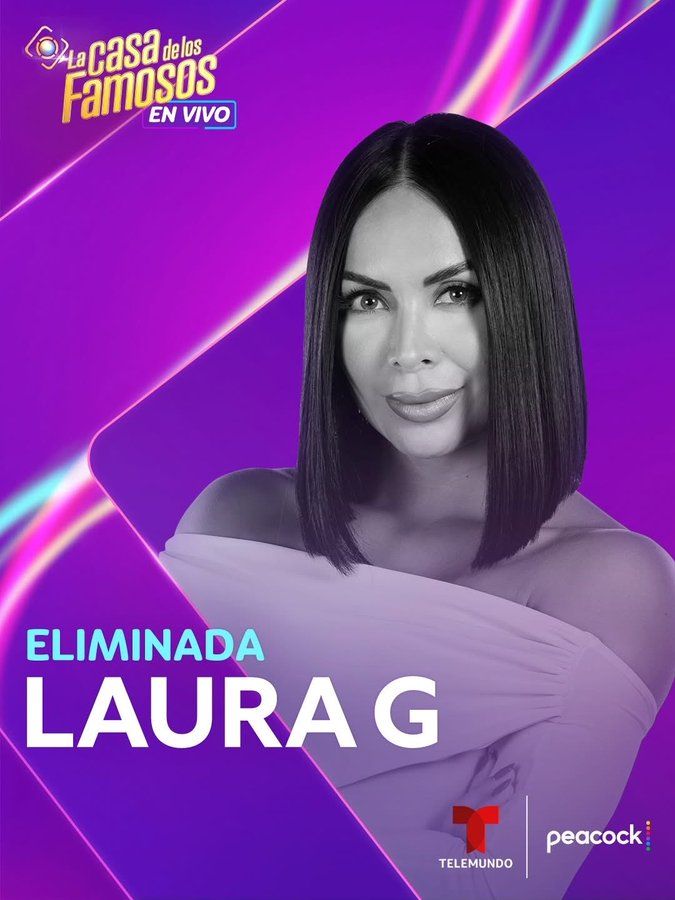 Laura G, novena eliminada de 'La Casa de los Famosos 6'
