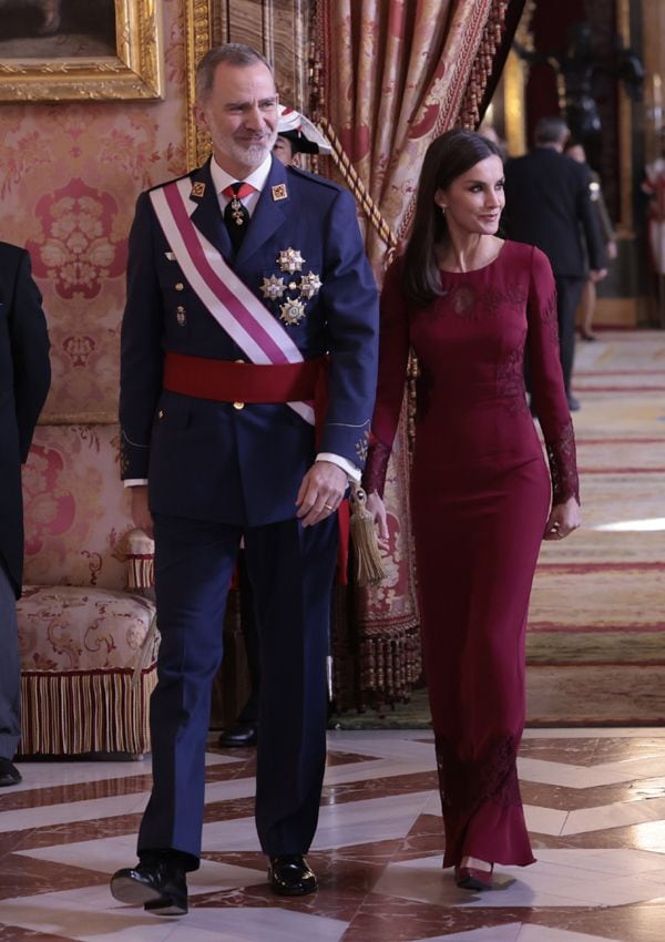 La reina Letizia y su primer look del año 2023 en la Pascua Militar