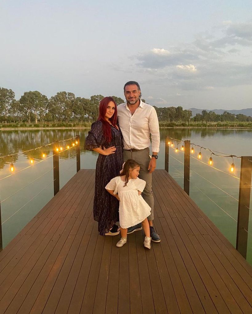 Dulce María y Paco Álvarez han formado una linda familia al lado de María Paula