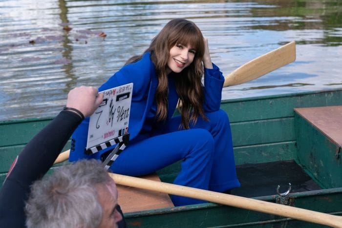 Los capítulos de la cuarta temporada de 'Emily en París' se están grabando actualmente en Roma