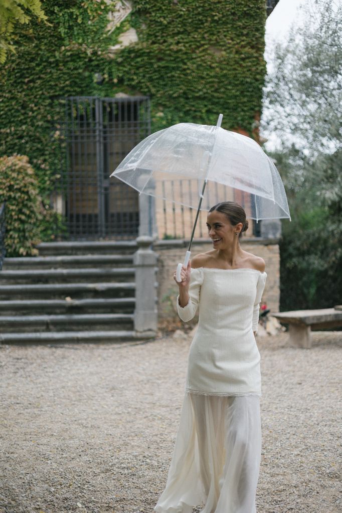 Boda con lluvia