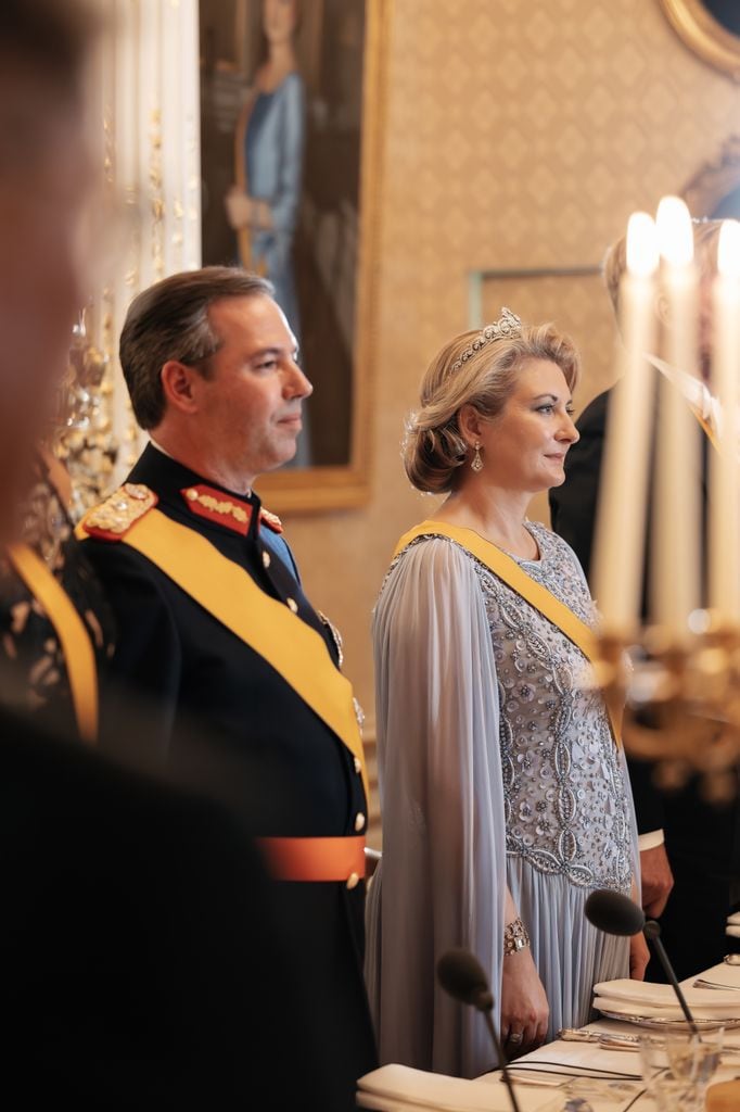Cena de gala de los nuevos Grandes Duques de Luxemburgo, Guillermo y Stephanie