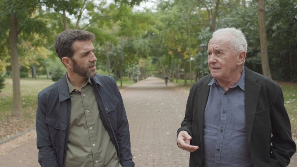 Víctor Manuel con Gonzo en el programa Salvados de laSexta