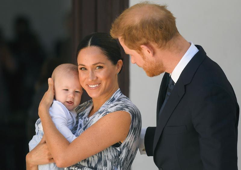 Principe Harry, Meghan Markle y su hijo Archie