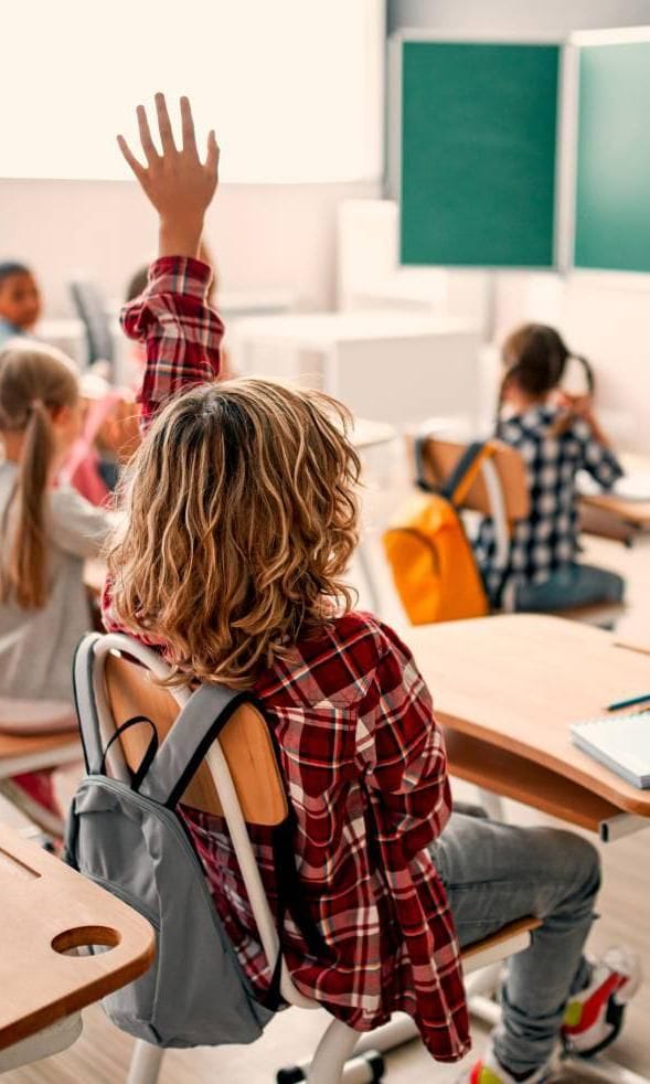 Niños en clase