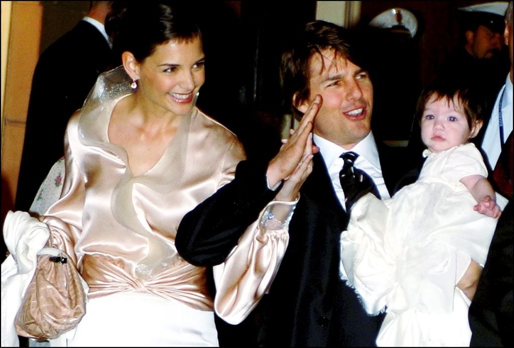 Suri, la hija de Tom Cruise y Katie Holmes se volvió famosa desde que sus padres anunciaron que estaban en la dulce espera 