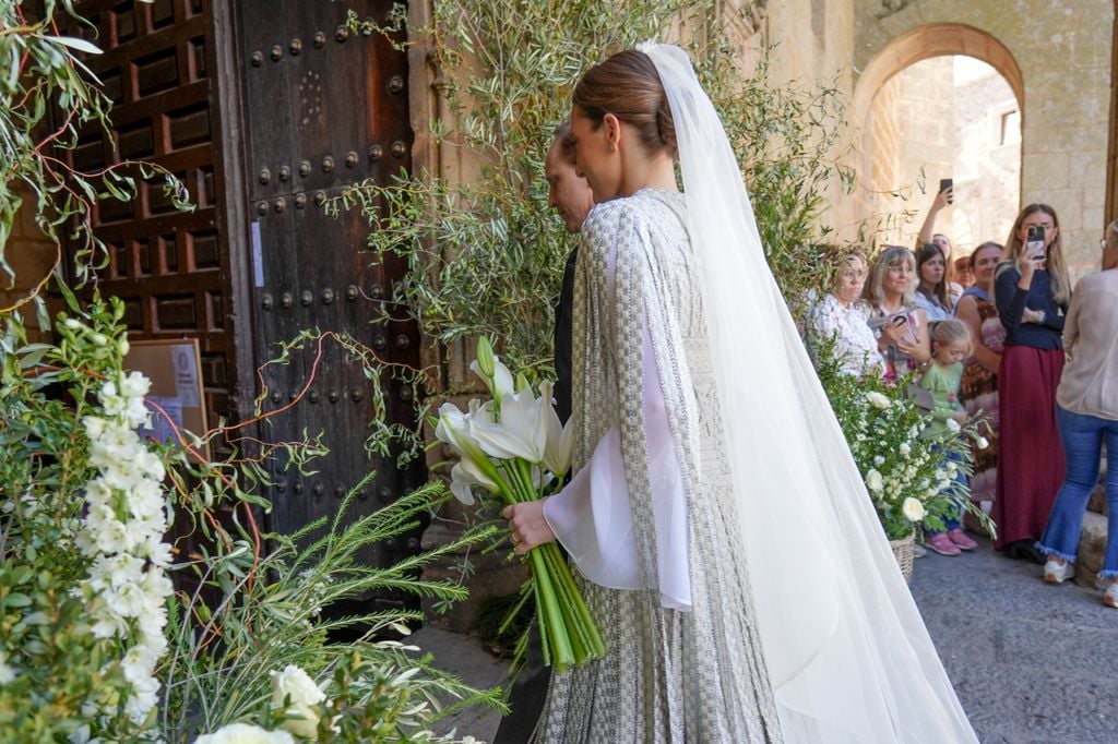 Boda de Fernando Palazuelo y Micaela Belmot en Cáceres, 2025. 