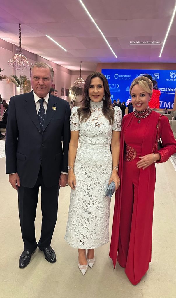 Mary de Dinamarca y Camilla de Bourbon en la inauguración del Gran Museo Egipcio, 2025.