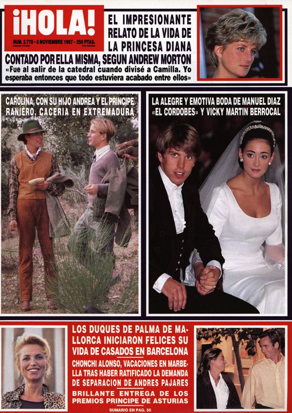 La boda de Manuel Díaz 'El Cordobés' y Vicky Martín Berrocal