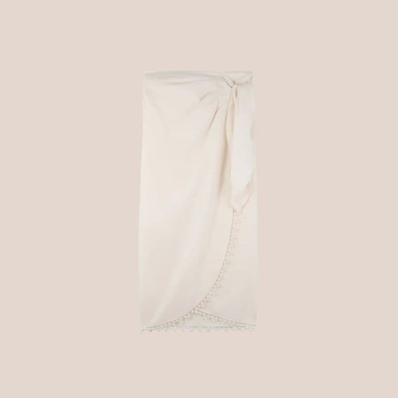pareo blanco