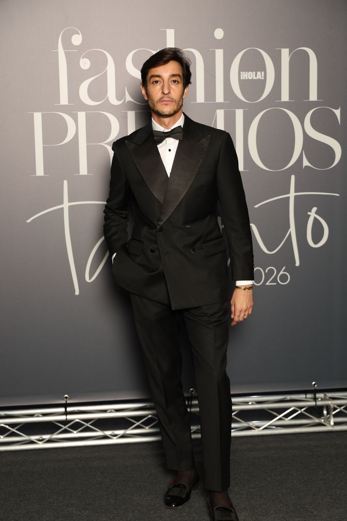 Nicolás Montenegro en los Premios Fashion al Talento 2026