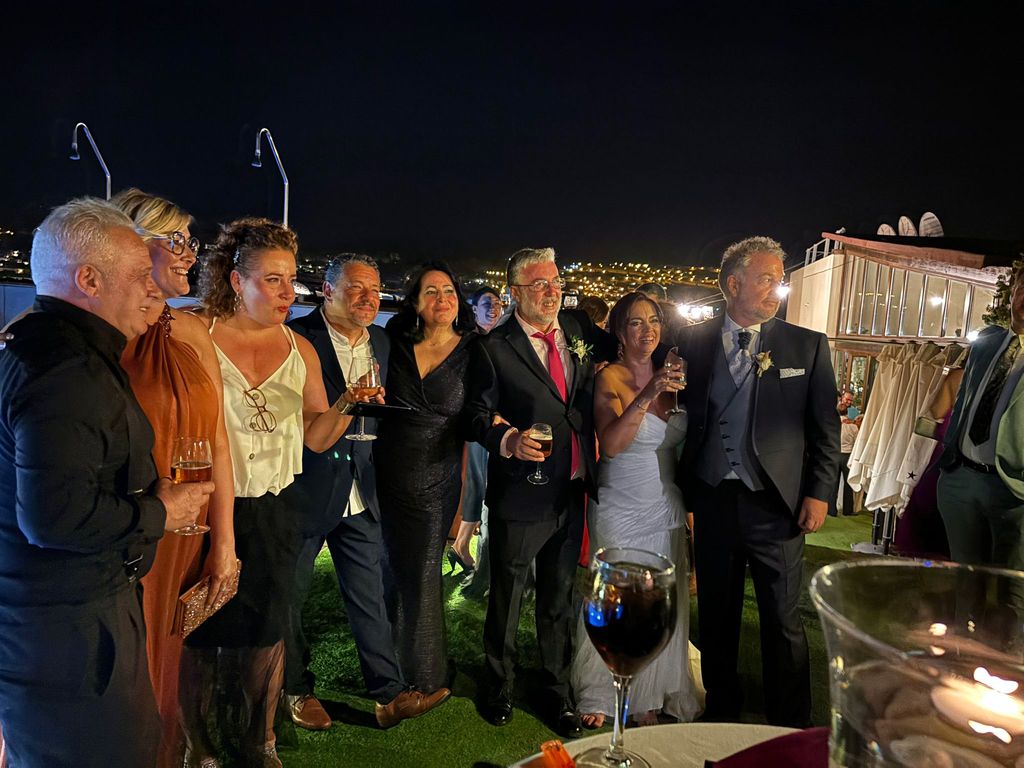 Boda de Íñigo González, concursante de GH1