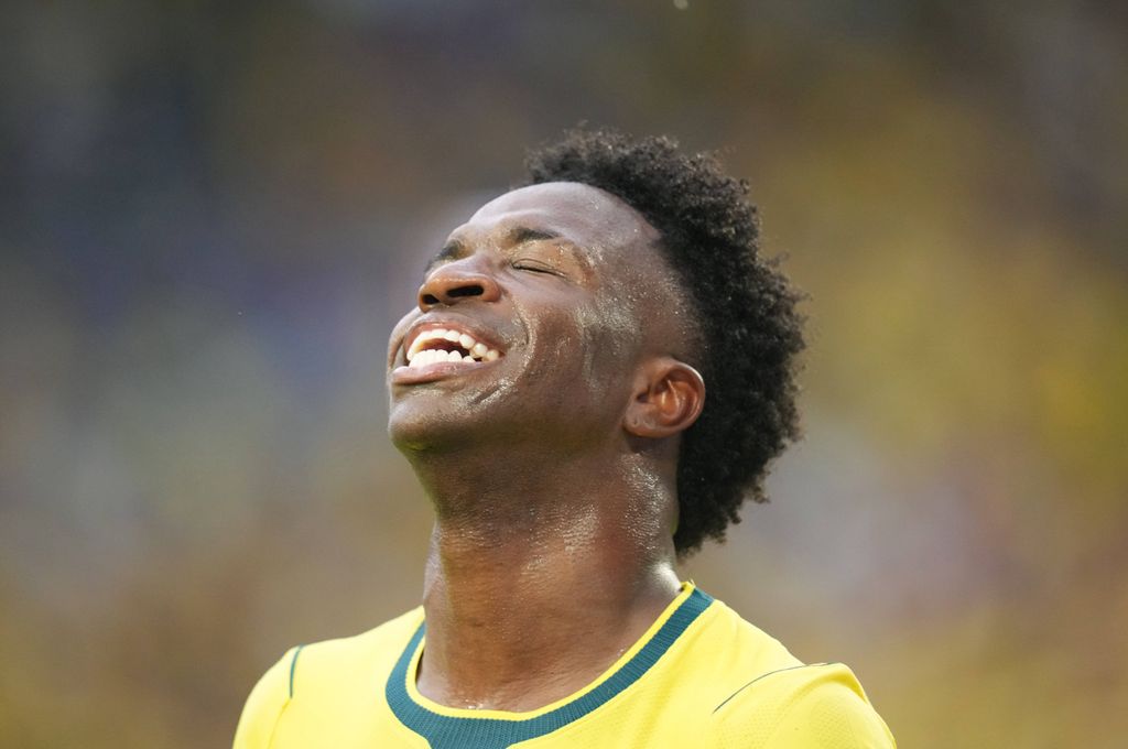 El jugador durante un momento del Mundial 2026