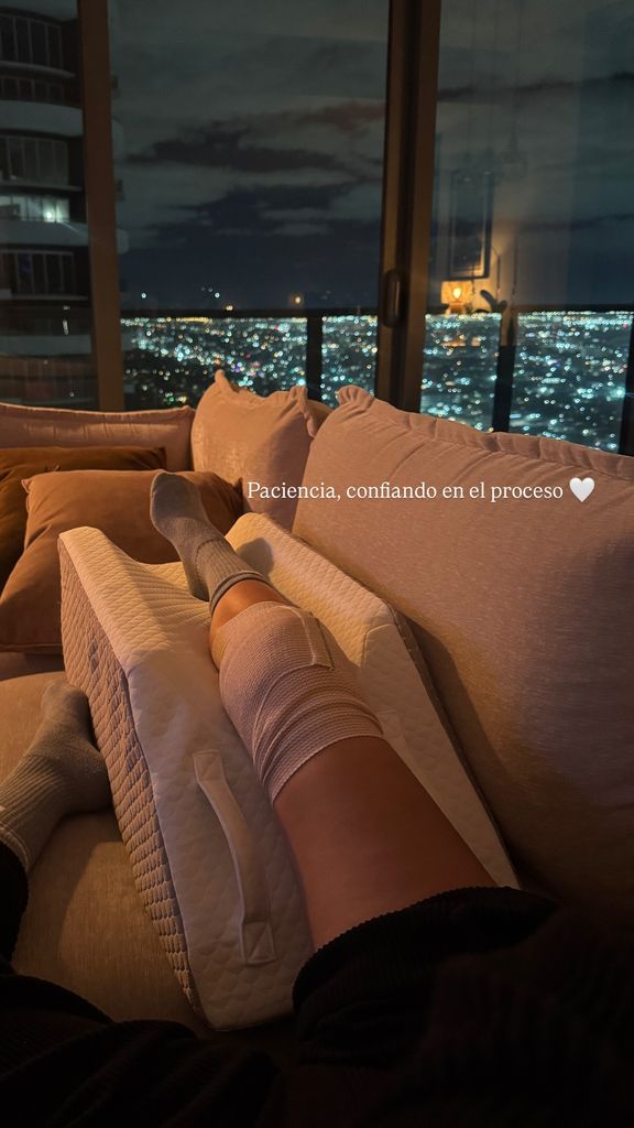 Ya en casa, Michelle compartió detalles de su recuperación.