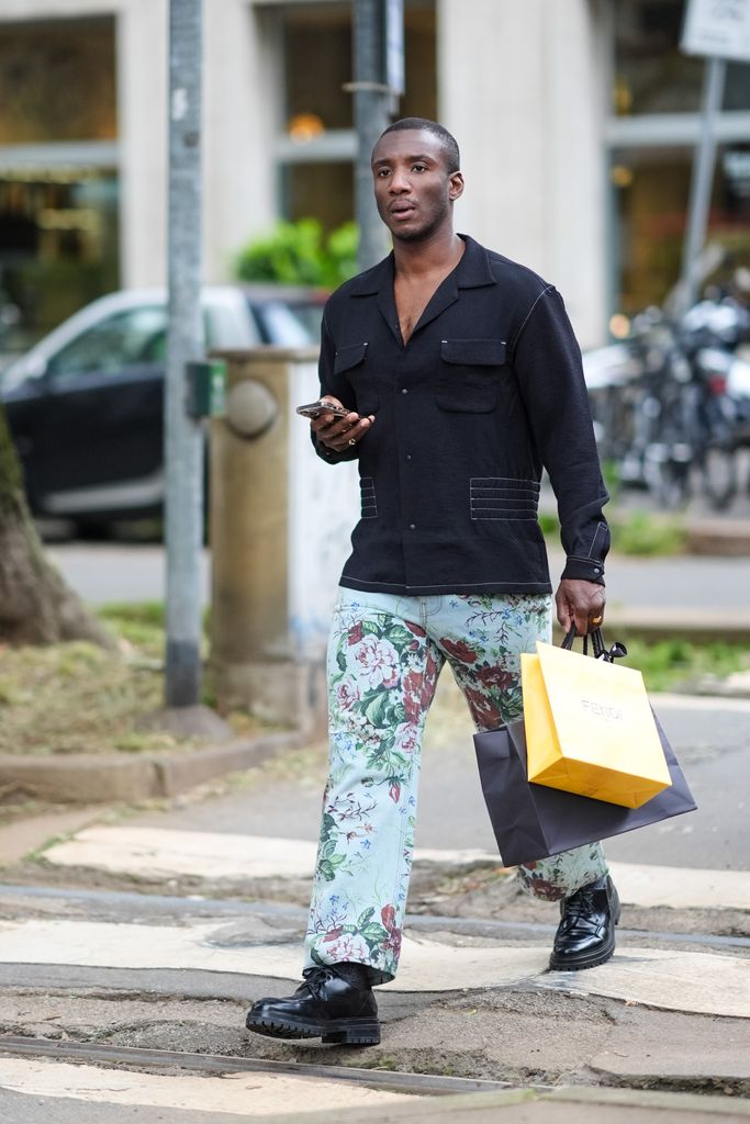 Street Style estampado flores