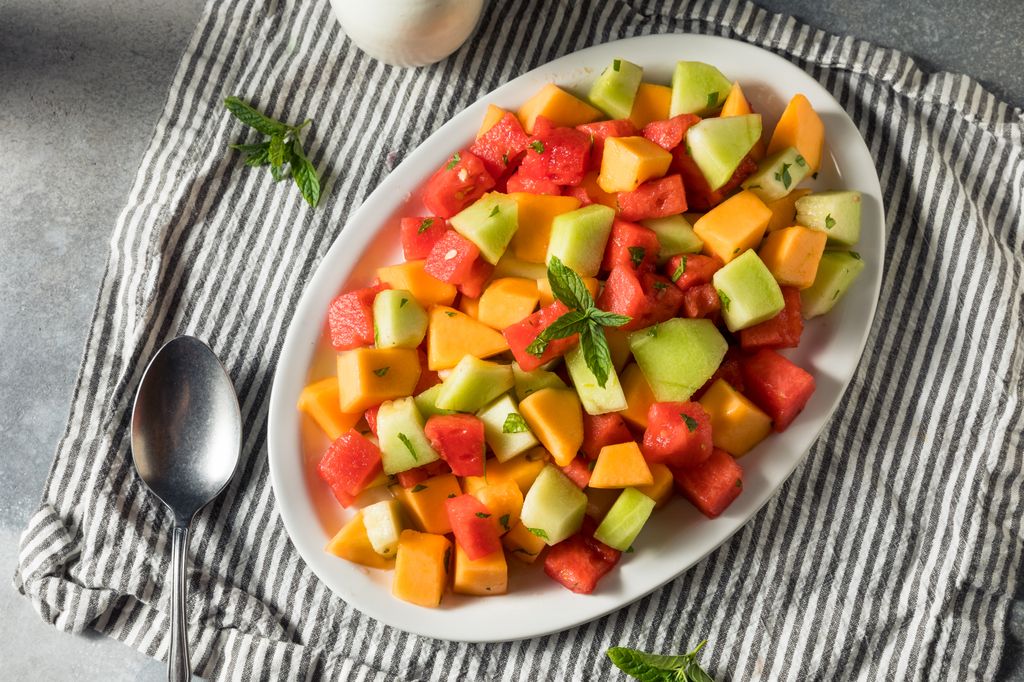Macedonia de fruta de verano