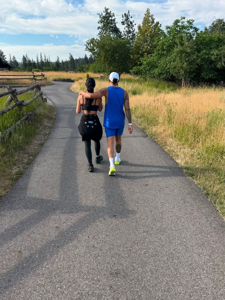 Kim Kardashian y Lewis Hamilton disfrutaron al máximo sus días juntos en Idaho.