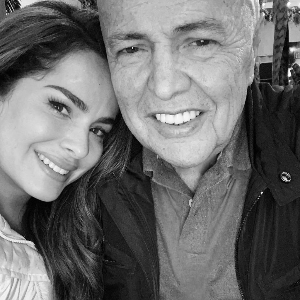 Danna García despide a su padre con un conmovedor mensaje: 'Buen viaje, papi'