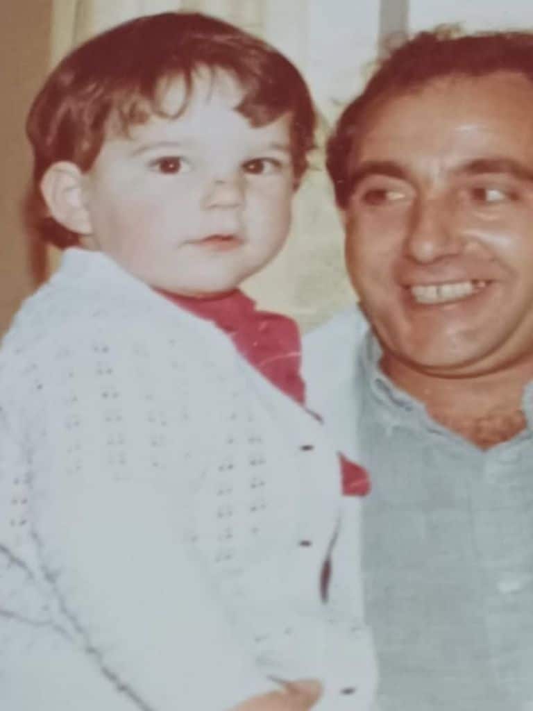 Dani Rovira con su padre