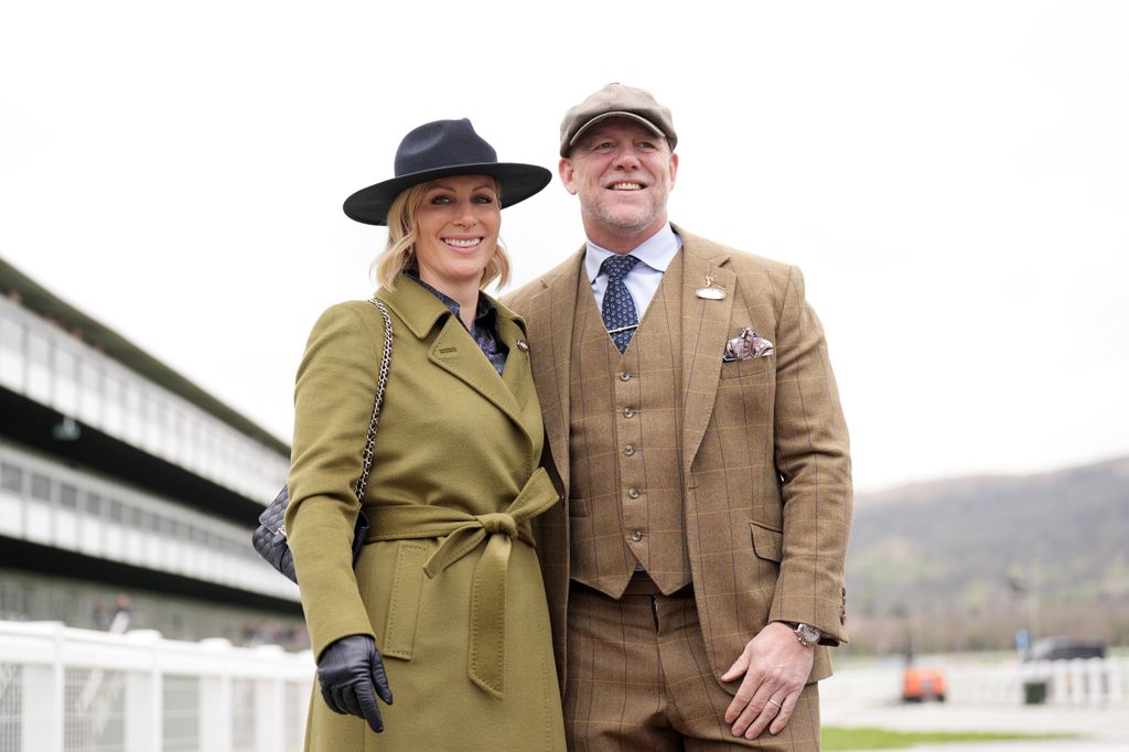 Mike Tindall y Zara Tindall en 2025