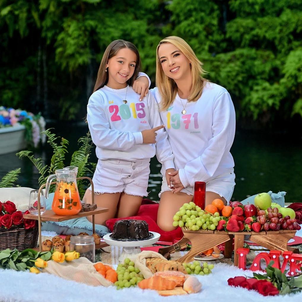Adamari López y su hija, Alaïa