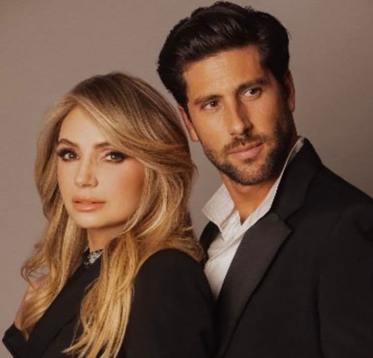 Angélica Rivera y Diego Klein