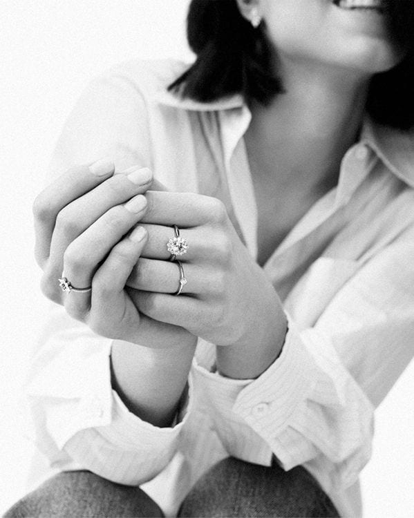 Anillos de compromiso de Suarez