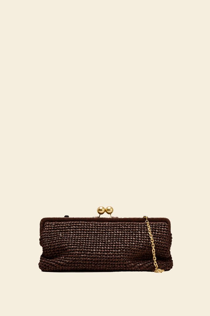Bolsos para bodas Zara invitadas marrón