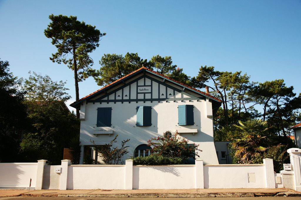 Arquitectura vasco-landesa, Las Landas, Francia