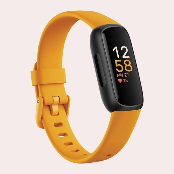 smartwatch naranja monitor sueno