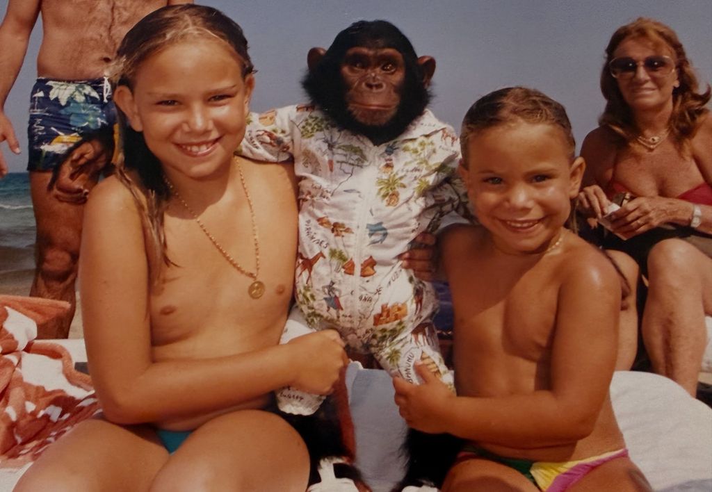Divertido momento de unos tiempos felices