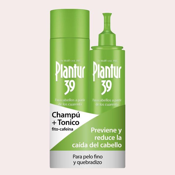 Plantur 39 Pack de Shampoo Cafeína 250 ml y Tonico 200 ml