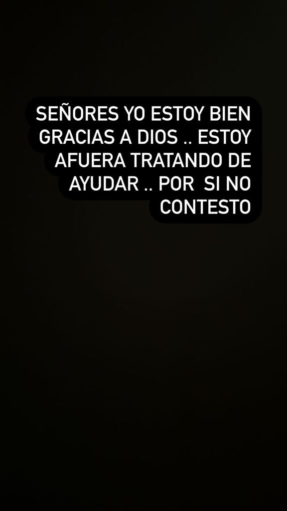 Este fue el post de Esteban Germán, luego de confirmar que había sobrevivido al incidente en el Jet Set.