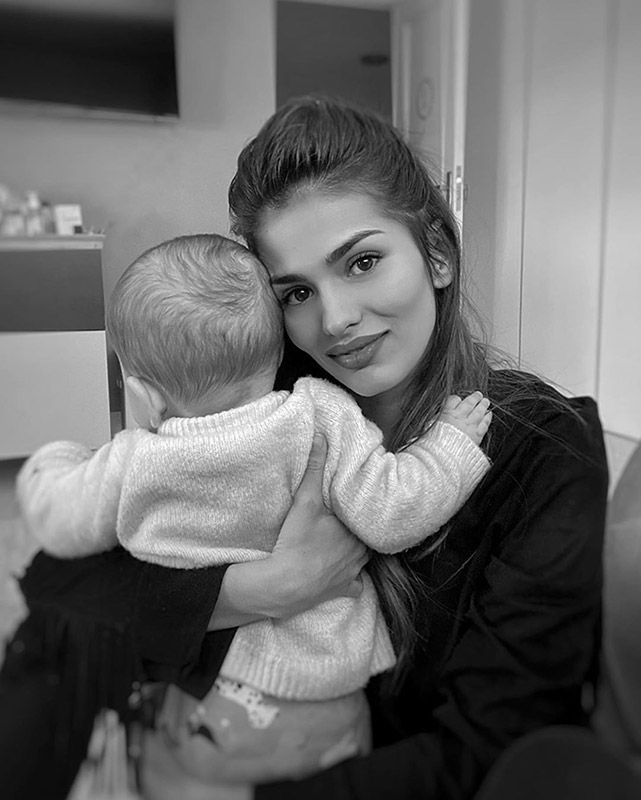 Las emotivas palabras de Sara Sálamo a su hijo: 'Se detuvo todo, menos esto'