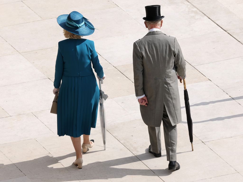 Imagen tomada en el Palacio de Buckingham este año