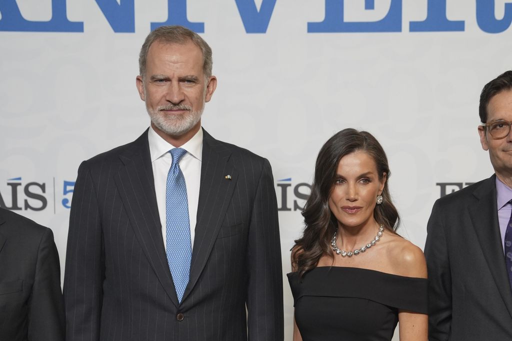 Los Reyes en el 50 aniversario de El País