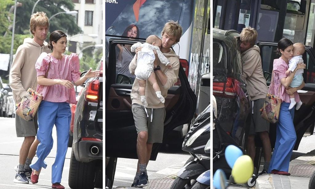 Christian de Hannover y Sassa de Osma disfrutan de sus mellizos dando un paseo por el retiro en Madrid HOLA 4008