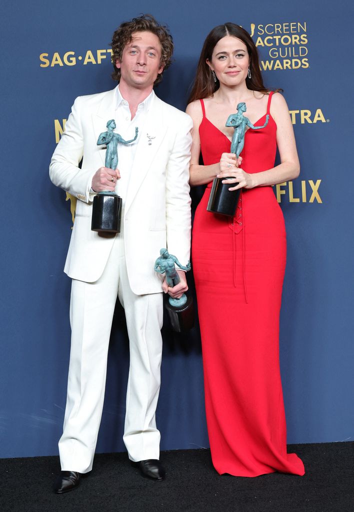 Jeremy Allen White y Molly Gordon