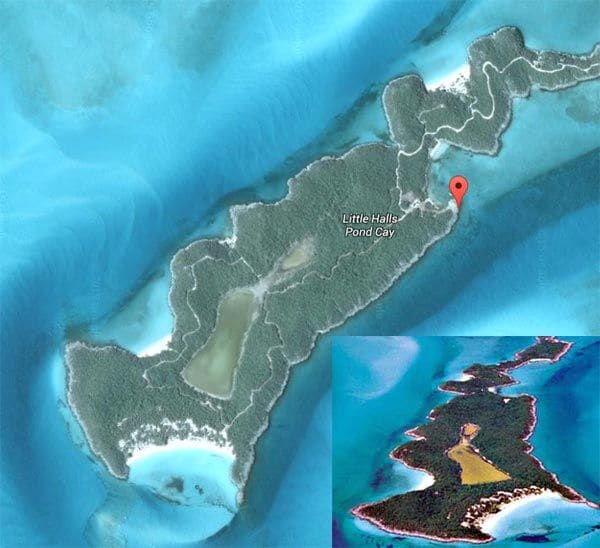 La isla Little Hall’s Pond Cay es accesible solo por barco o hidroavión y está a unos noventa kilómetros al sur de Nassau (Bahamas). “Creo que nunca he visto ningún lugar tan puro y hermoso", señala Johnny Depp. 