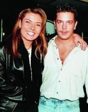 Mari Cielo Pajares —la hija de Andrés Pajares —, y su marido, Hugo Alberto González