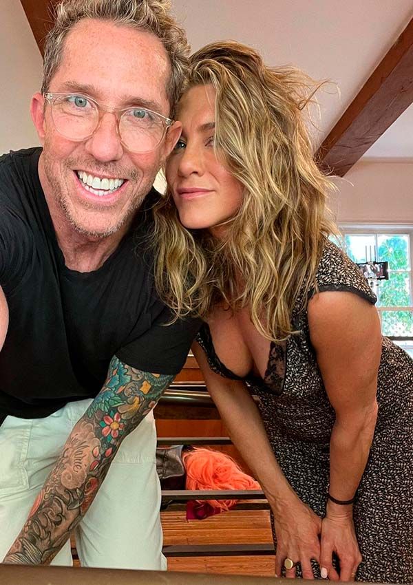 Chris McMillan y Jennifer Aniston