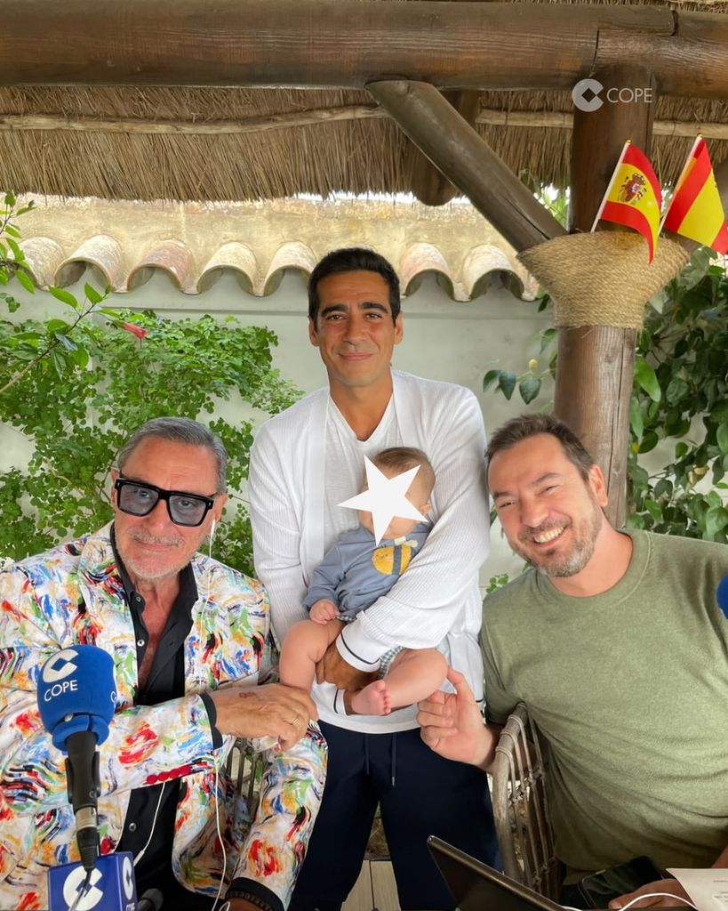 Carlos, Alberto y Marcos Herrera, tres generaciones en una imagen
