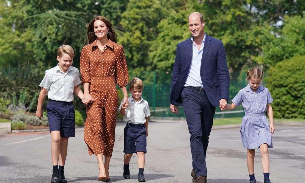 When do Prince George, Princess Charlotte and Prince Louis start school?